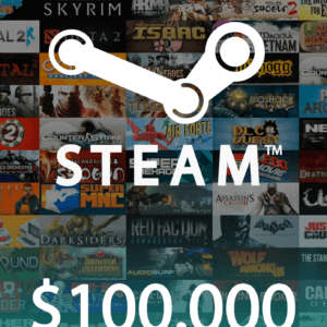 Tarjeta Steam Wallet $100.000 CLP