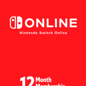 Tarjeta Nintendo Switch Online 12 Meses