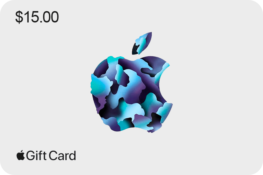 Tarjeta Gift Card $15 Apple iTunes