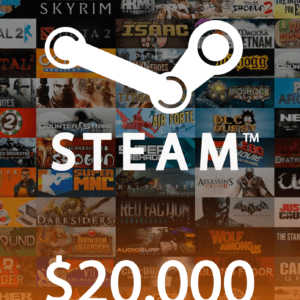 Tarjeta Steam Wallet $20.000 CLP