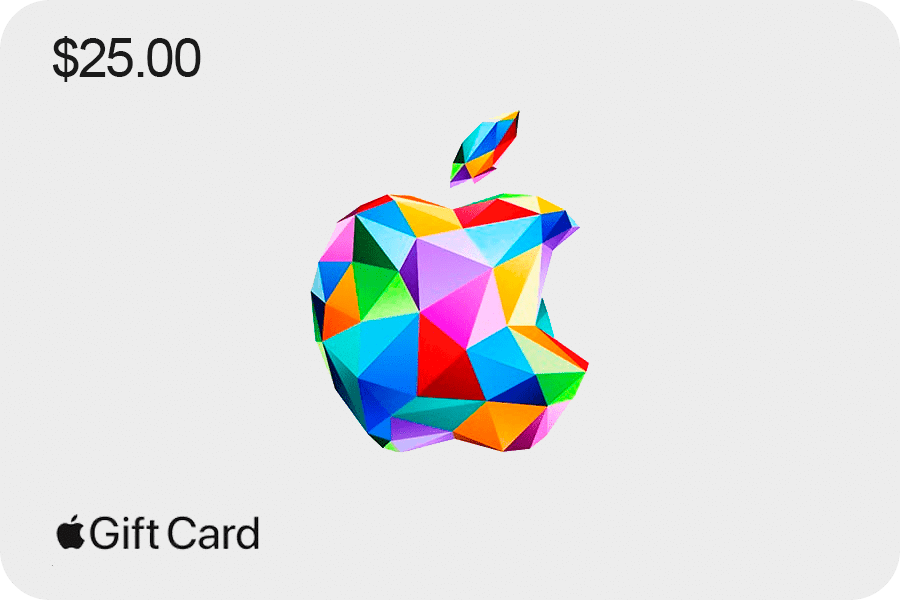 Tarjeta Gift Card $25 Apple iTunes