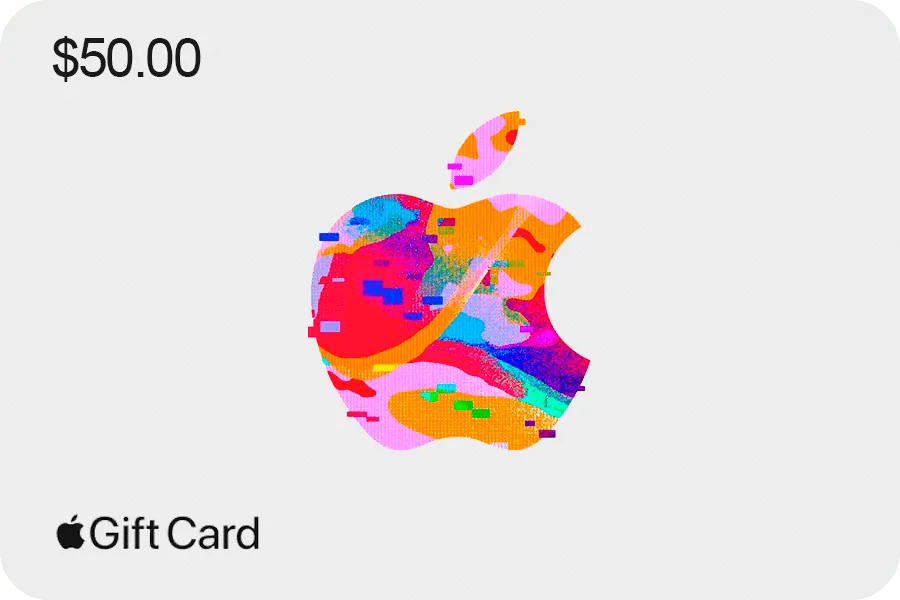 Tarjeta Gift Card $50 Apple iTunes