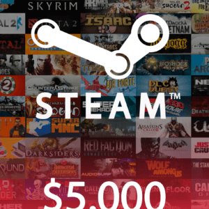Tarjeta Steam Wallet $5.000 CLP