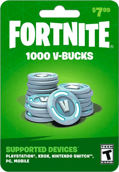 Tarjeta Fortnite 1000 V-Bucks