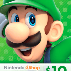 Tarjeta Nintendo eShop $10 USD