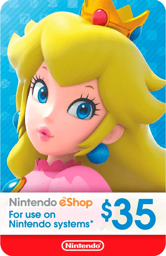 Tarjeta Nintendo eShop $35 USD