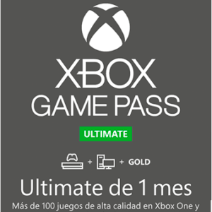 Tarjeta Xbox Game Pass Ultimate 1 Mes