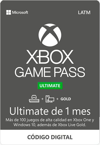 Tarjeta Xbox Game Pass Ultimate 1 Mes