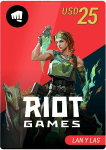 Riot Games Gift Card 25 USD LATAM