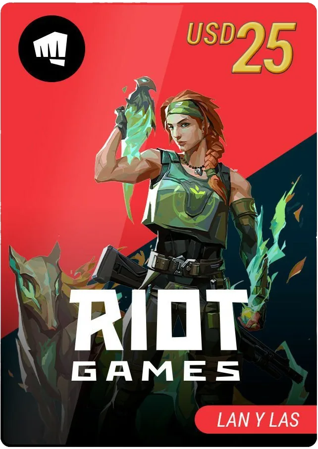 Riot Games Gift Card 25 USD LATAM