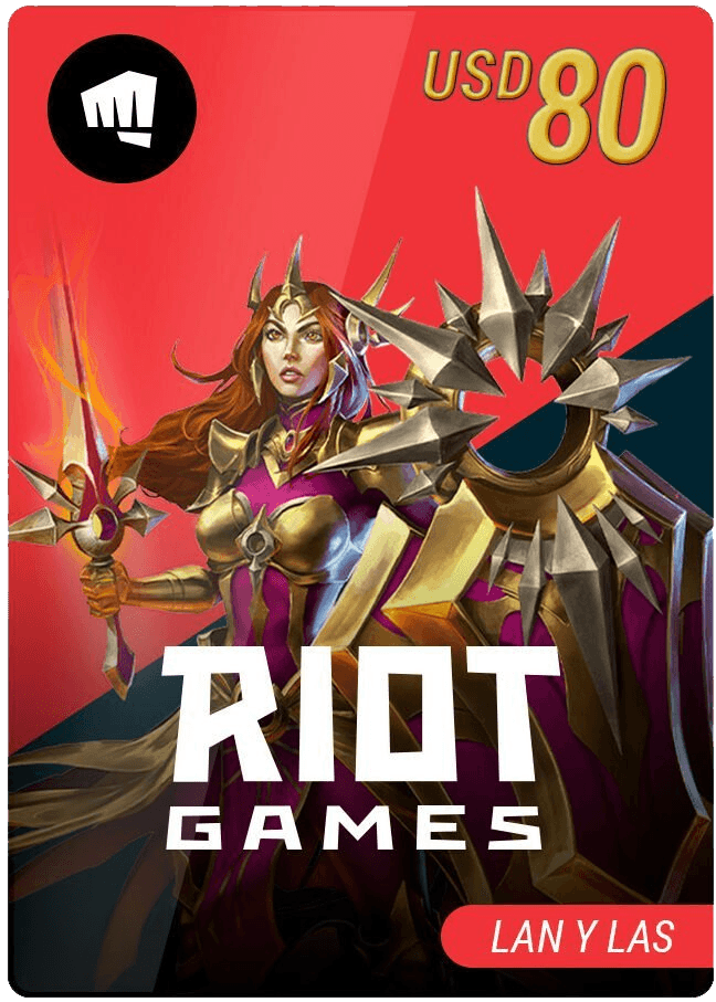 Riot Games Gift Card 80 USD LATAM